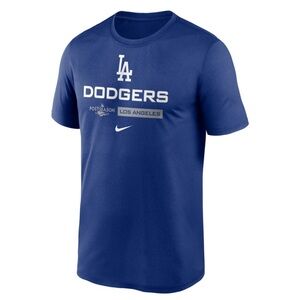 Nike Los Angeles Dodgers Nike 2022 Postseason Dri-Fit Tshirt
